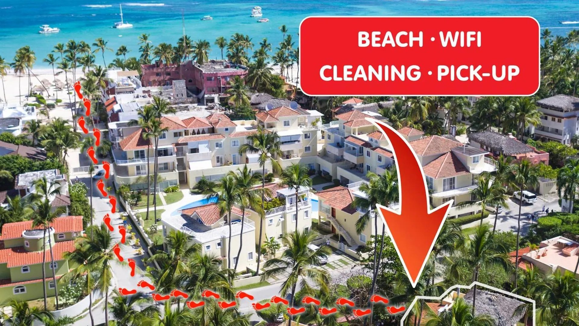 Apart Otel Caribbean Village Playa Los Corales Punta Cana