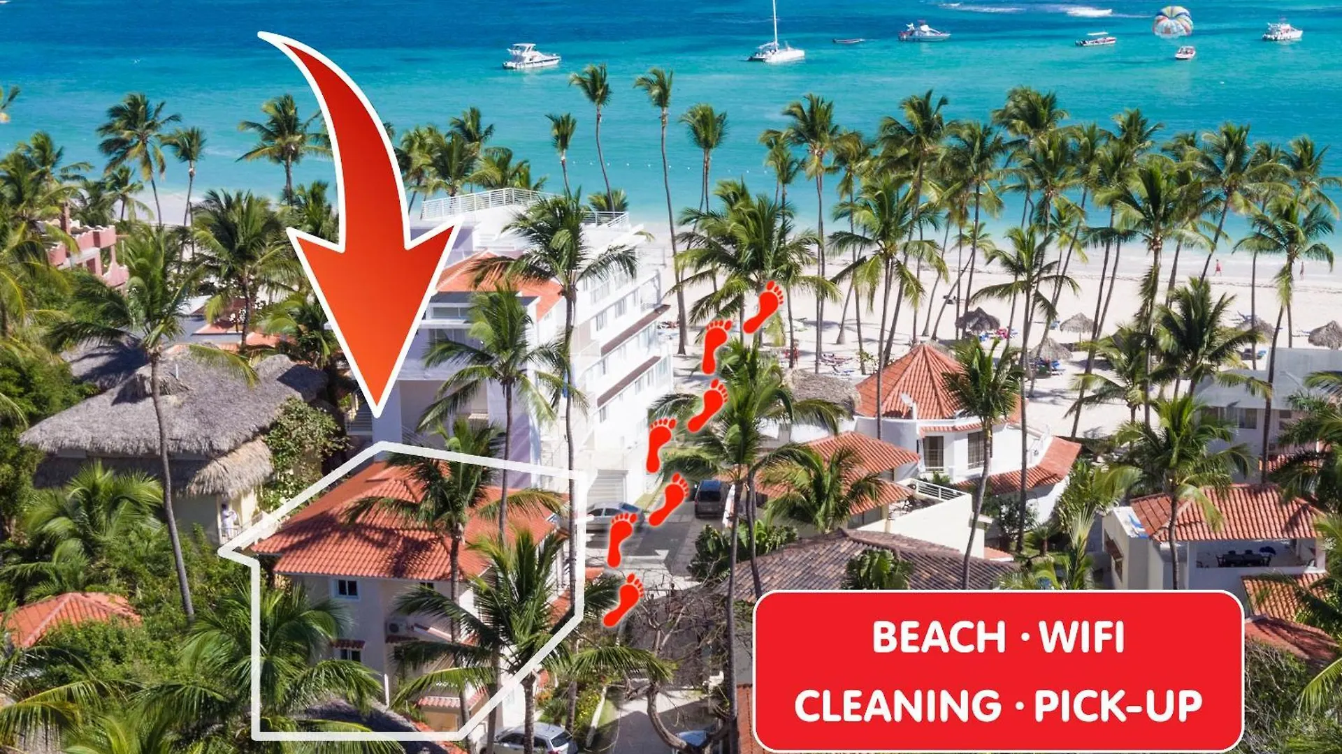 Caribbean Village Playa Los Corales Punta Cana Apart Otel